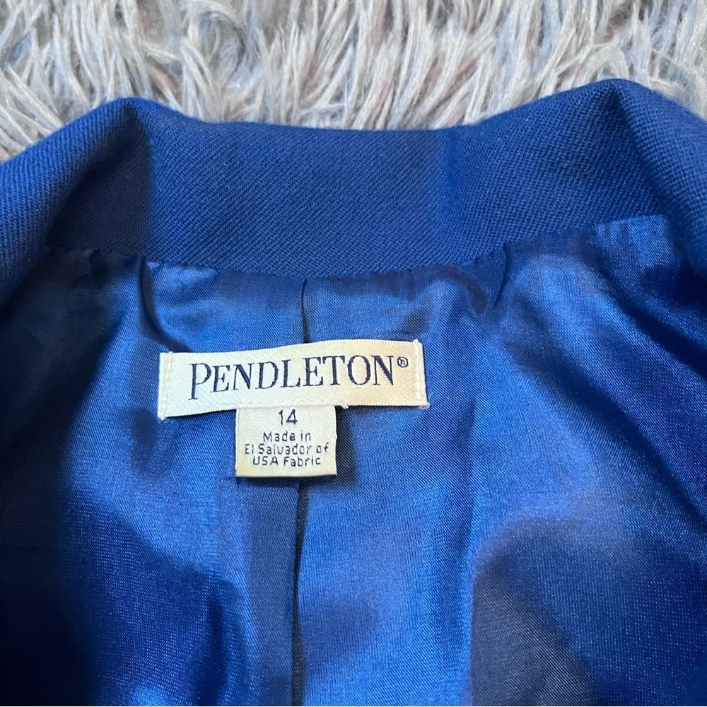 Pendleton Women's Blue Blazer - image 2